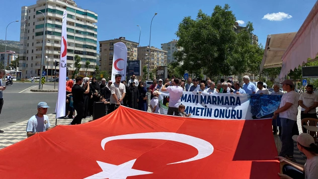 Mavi Marmara saldırısında hayatını kaybedenler Kahramanmaraş'ta anıldı