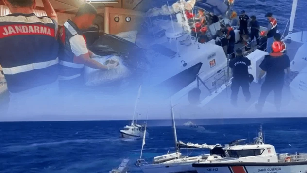 Mavi Vatan'da nefes kesen operasyon! 210 kilo skunk ele geçirildi