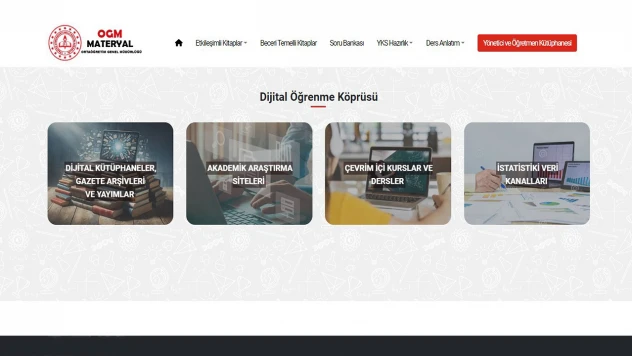 MEB'den bir uygulama daha! Dijital öğrenme köprüsü hizmete açıldı