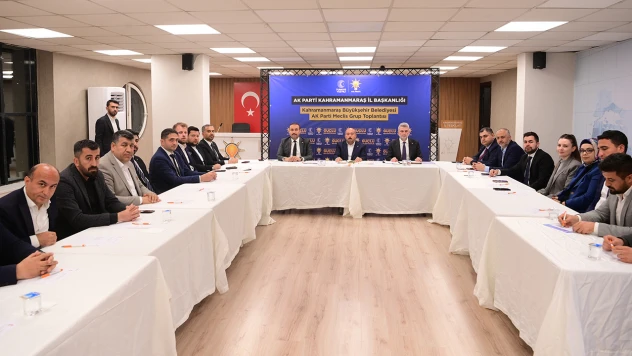 Meclis toplantısında Kahramanmaraş'ın gündemi konuşuldu