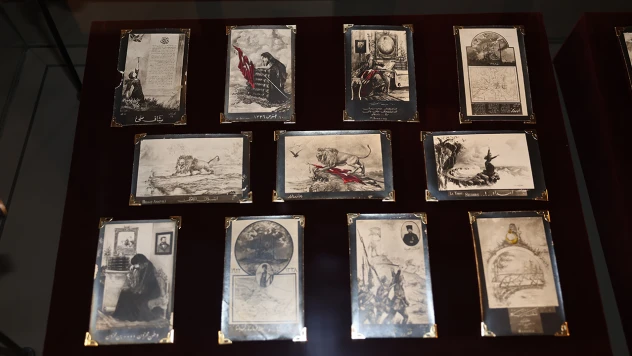 Mefkûre Kartları sergisi birinci Meclis'te ziyarete açıldı