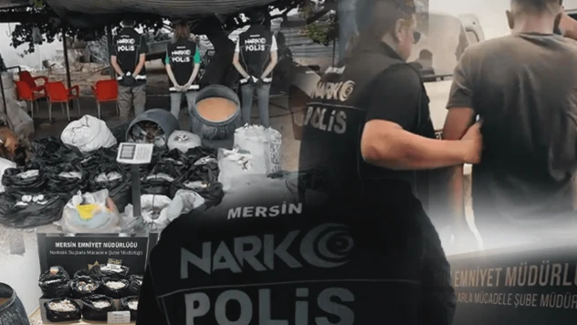 Mersin'de 3 Milyon 542 bin adet uyuşturucu hap ele geçirildi