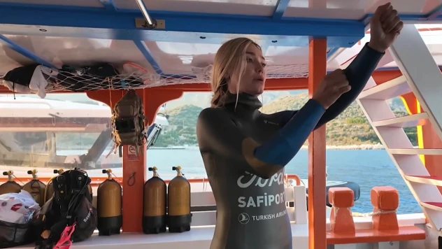 Milli sporcu Şahika Ercümen, 10 yıl sonra nefesini yine Gazze için tutacak