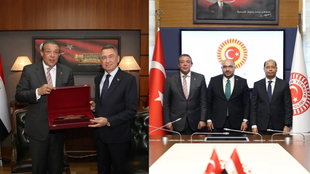 Mısır Arap Cumhuriyeti Senatosu heyeti, TBMM'de!