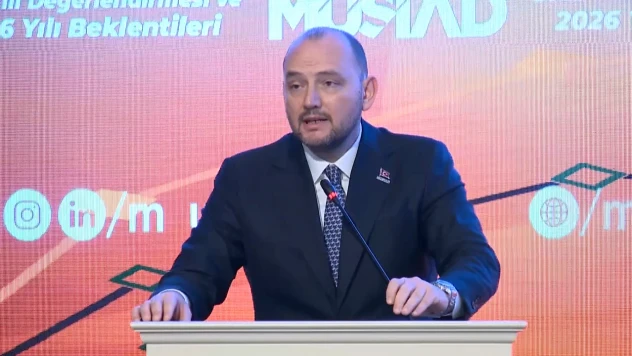 MÜSİAD Başkanı Özdemir, 2025 Yılı Değerlendirmesi, 2026 Yılı Beklentileri programında konuştu