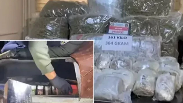 NARKOGÜÇ operasyonlarında çok büyük miktarda uyuşturucu ele geçirildi