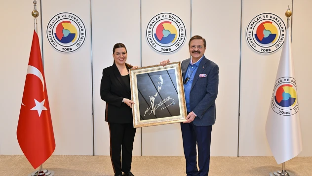 Nazlı Ceylan Balduk Kurtul'dan Hisarcıklıoğlu'na ziyaret