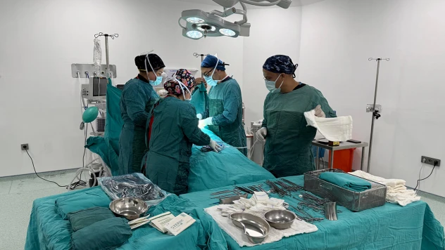 Nurhak Devlet Hastanesi'nde tarihi gün