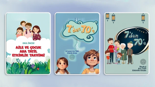 Öğrenciler için hazırlanana Ara Tatil Etkinlik Kitabı dijitalde