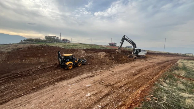 Onikişubat kırsalında 14 farklı noktada yoğun çalışma