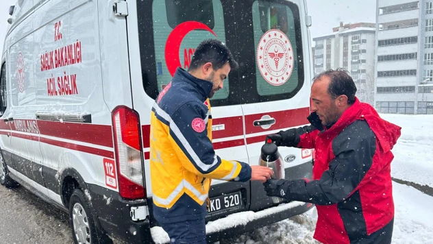 Onikişubat'ta kar soğuğuna karşı sıcak dayanışma