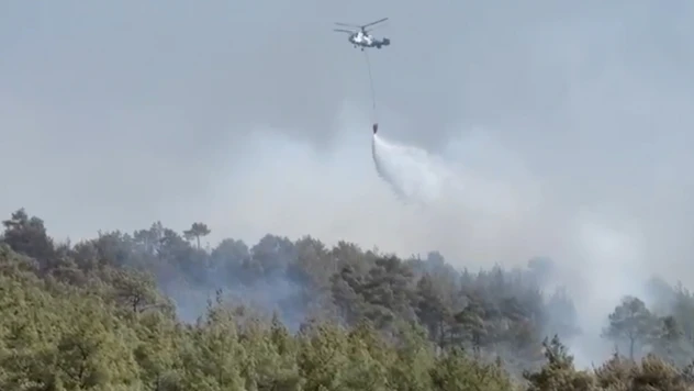 Orhaneli-Harmancık'ta orman yangınlarının 5. günü
