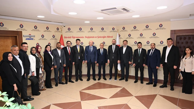 Öz Sağlık-İş Sendika Başkanı Devlet Sert, Kahramanmaraş'ta