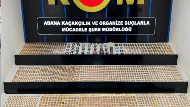 Piyasaya sahte altın sürmeye çalışan şebeke çökertildi