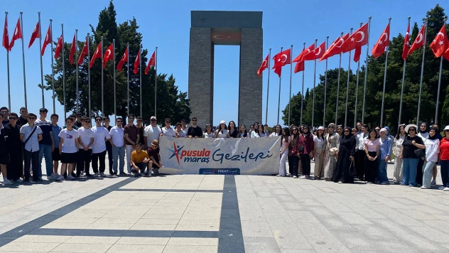 Pusula Maraş, Kahramanmaraşlı gençleri bu kez Çanakkale'ye taşıdı
