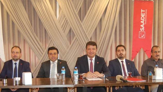 Saadet Partisi Genel Başkan Yardımcısı Mahmut Arıkan'ın Kahramanmaraş'ta