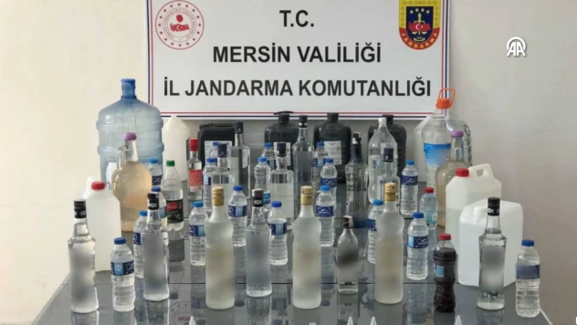 Sahte içki operasyonu! 127 litre sahte içki ele geçirildi
