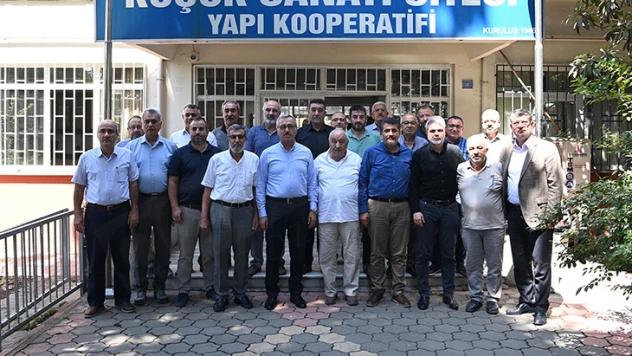 Sanayi sitesinin sorunları çözülüyor