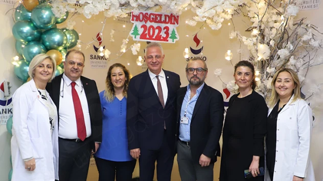 SANKO Üniversitesi Hastanesi'nde '2023 Yılına Merhaba' etkinliği