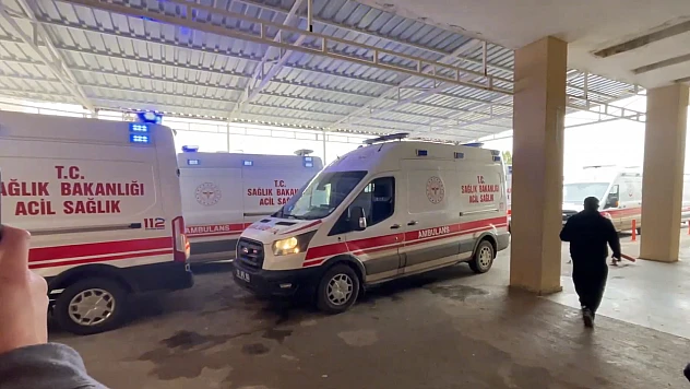 Şanlıurfa'da doğal gazdan zehirlenme şüphesiyle 13 kişi hastaneye kaldırıldı