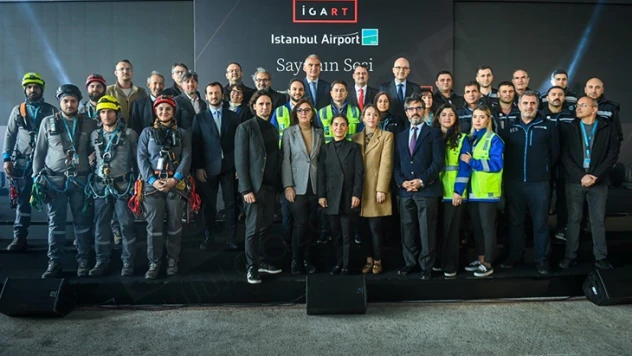 Saya'nın sesi eseri İstanbul Havalimanı'nda sergilenmeye başladı