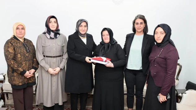 Şehit emanetine Dr. Selma Ünlüer'den vefa ziyareti