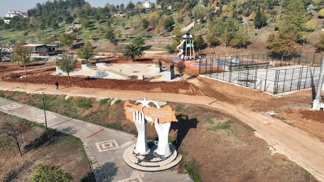 Şehrin ilk Spor Vadisi hızla şekil alıyor