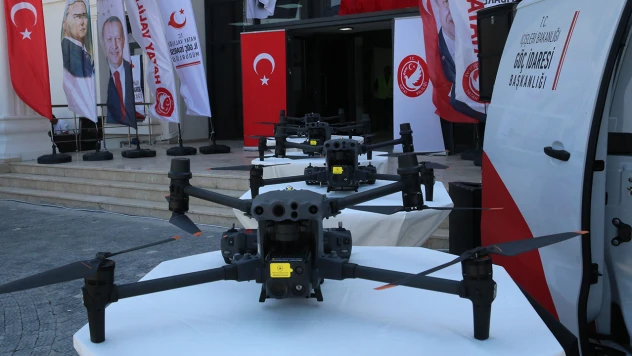 Sınır güvenliği için 7 dron ve 2 mobil göç aracı hizmete girdi