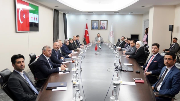 Suriye eğitim bakanlığı ile iş birliği toplantısı