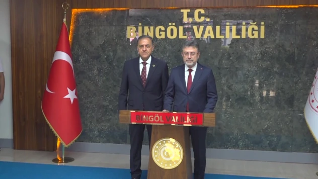 Tarım ve Orman Bakanı Yumaklı, Bingöl'de