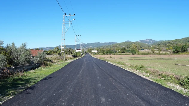 Tarımsal ve ticari ulaşımda rahatlama, 20 milyon TL'lik yatırım