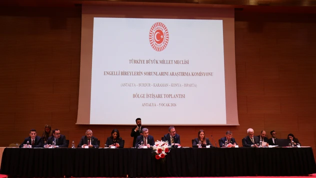 TBMM Araştırma Komisyonu engelliler için toplandı
