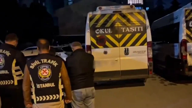 Tehlikeli araç kullanan servis şoförleri yakalandı