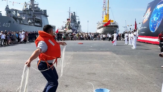 TEKNOFEST Mavi Vatan'da el incesi atma yarışması düzenlendi
