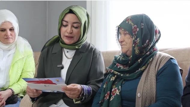 Terörsüz Türkiye mektubu şehit ailesine ulaştı