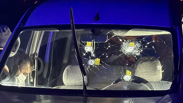 Ticari araca silahlı saldırı! 1 kişi hayatını kaybetti