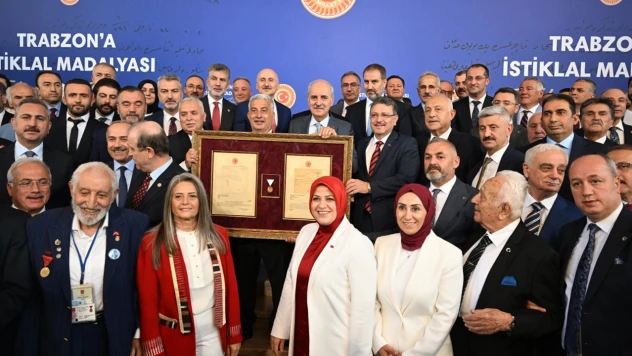 Trabzon, 101 yıl sonra İstiklal Madalyası'na kavuştu