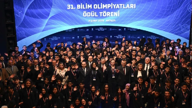 TÜBİTAK 31. Bilim Olimpiyatları'nda ödüller sahiplerini buldu