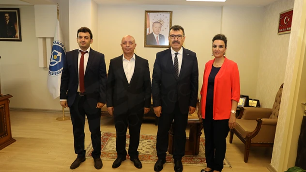 TÜBİTAK Başkanı Mandal, kentteki temaslarını sürdürüyor