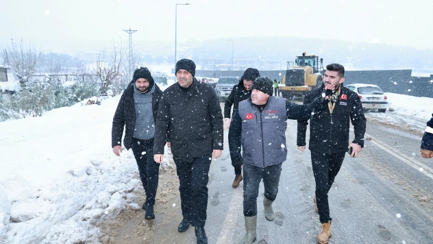 Tüm ekipler sahada, öncelik tuzlama çalışmaları