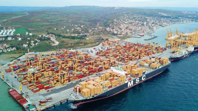 Türkiye'den 5 liman en fazla konteyner elleçlenen 100 liman listesinde