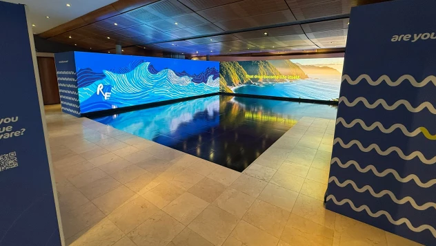 Türkiye'den New York'ta sıfır atık mavi-damla damla sergisi