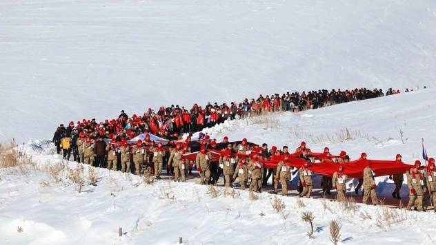 Türkiye, Sarıkamış'ta beyaz destanı bir kez daha yaşattı
