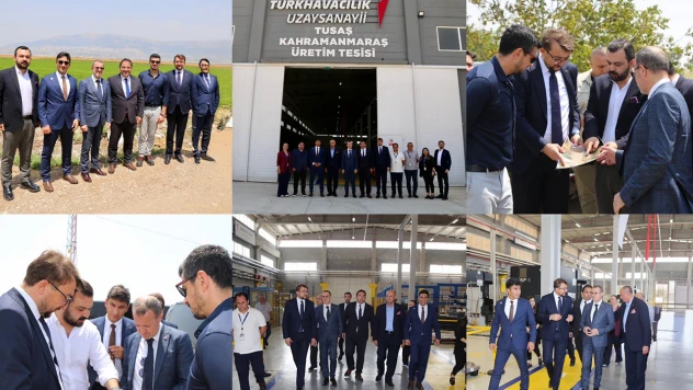 TUSAŞ heyetinden Kahramanmaraş'a stratejik ziyaret