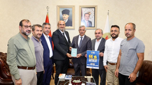 Ufka Yolculuk Yarışması için Vali Ünlüer'e ziyareti