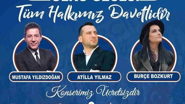 Ülkü Ocakları'ndan Kılıçkıran'dan Fırat'a, Sakarya'dan Turan'a konseri