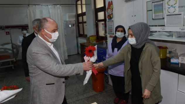 Vali Coşkun'dan 14 Mart Tıp Bayramı ziyareti