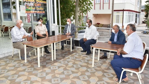 Vali Coşkun'dan esnaf ziyareti