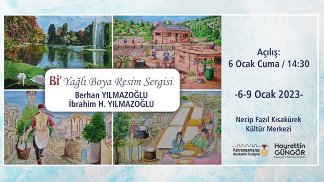 Yağlı boya resim sergisi sanatseverlerle buluşacak