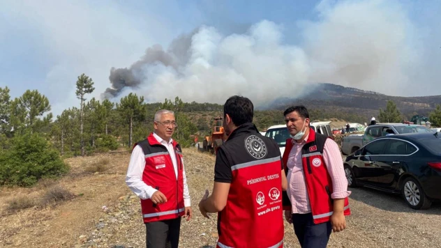 Yangınlardan etkilenen hanelere 10 milyon lira kaynak